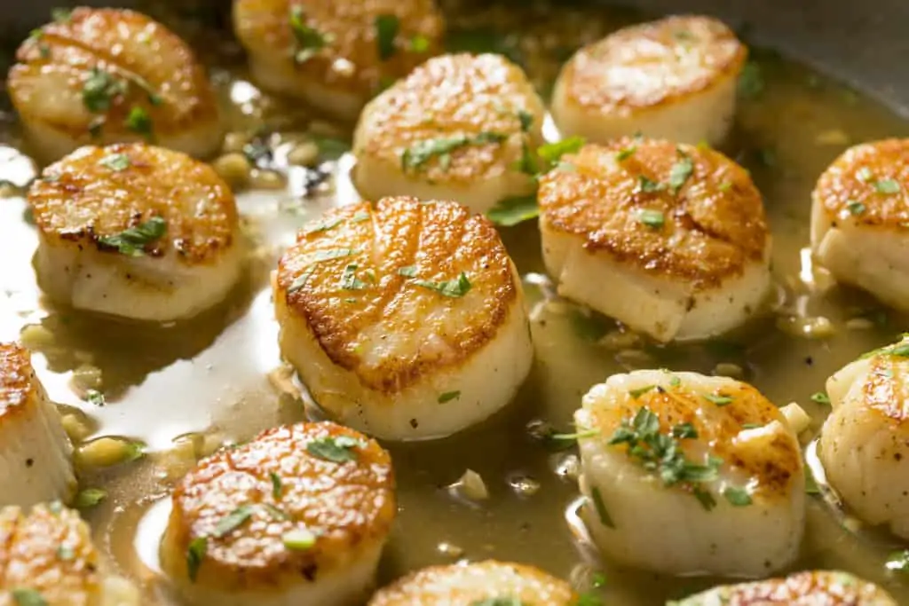 Scallops with Parsley and Fleur de Sel