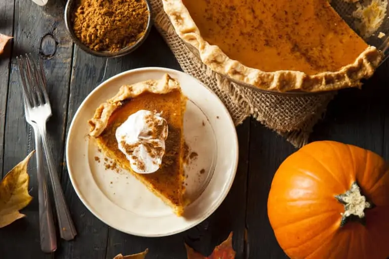 Pumpkin Pie with Bourbon