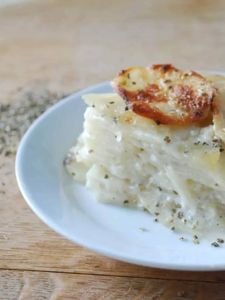 Potato and Marjoram Gratin
