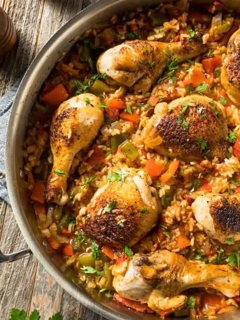 Arroz con Pollo | Yellow Chicken with Rice