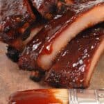 Delicious MM BBQ Sauce with Ribs
