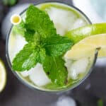 Cuban Mojito Mint Rum Sugar