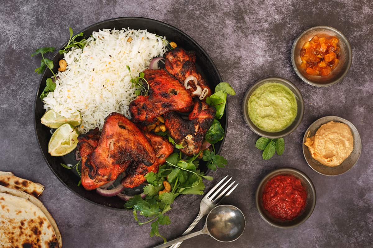 Tandoori Chicken - Feast and Flight