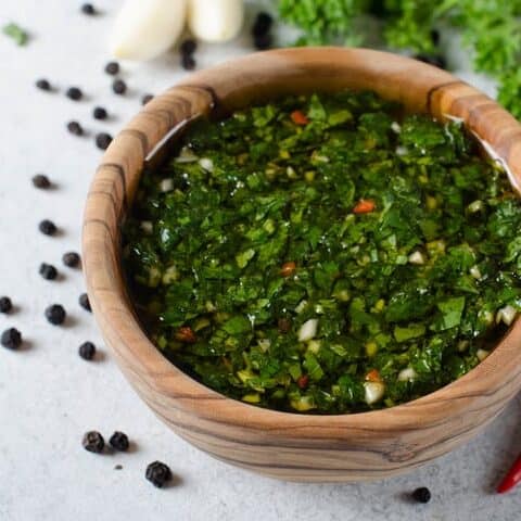 Argentinian sauce chimichurri best sale