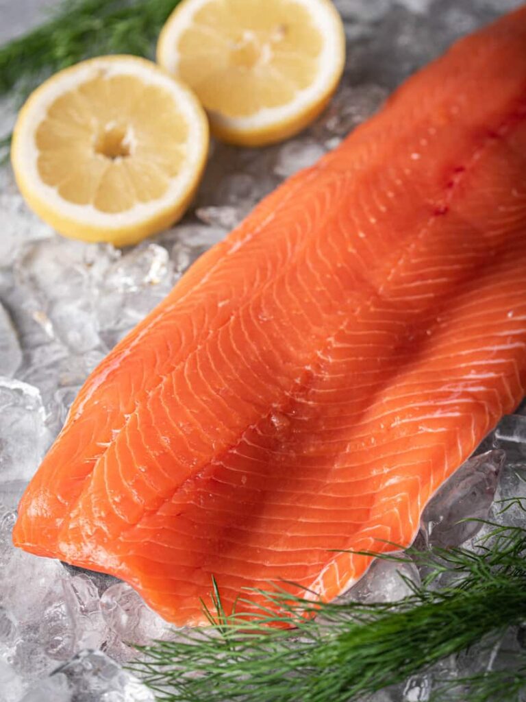 Salmon with Lemon and Dill